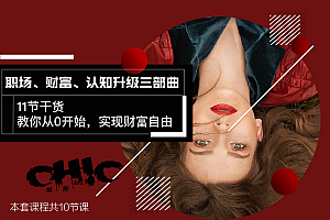 【第2294期】魅惑学院《顶级财富思维》,实现财富自由,自我提升全套课程