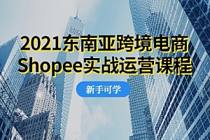 【第2335期】2021东南亚跨境电商Shopee实战运营课程,0基础、0经验、0投资的副业项目