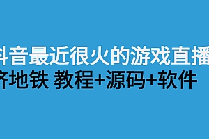 【第2998期】抖音最近很火的游戏直播:挤地铁教程+源码+软件