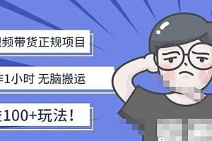 【第4488期】京东短视频带货项目:每天操作2小时,月收益3000+副业项目-价值1988元