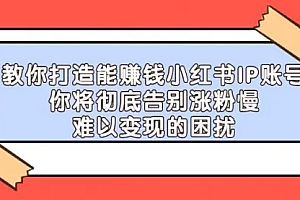 【第4670期】21天红小书IP鬼魔训练营,如何从0-1做一个赚钱的小红书账号