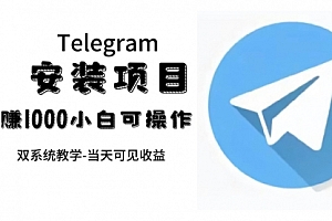 【第7566期】帮别人安装“纸飞机“,一单赚10—30元不等:附:免费节点