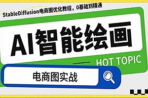 【第8234期】AI绘画-为电商图优化赋能。StableDiffusion电商图优化教程,告别高价聘