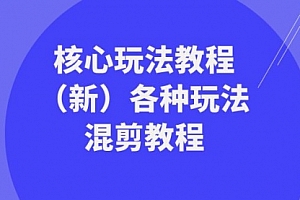 【第8605期】暴富·团队-核心玩法教程(新)各种玩法混剪教程
