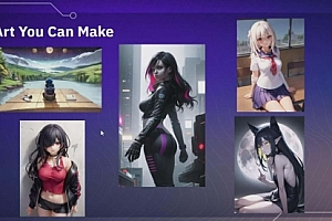 【第8985期】Stable Diffusion AI人工智能生成动漫艺术分步教程