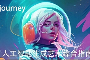 【第9089期】Midjourney及ChatGPT 4人工智能生成艺术图像综合指南-9节课-中英字幕