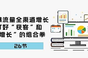 【第10215期】引爆流量 全渠 道增长,打好“获客”和“增长”的组合拳-26节