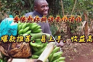 【第10616期】奥德彪经典语录小项目,爆款推荐,易上手,收益高