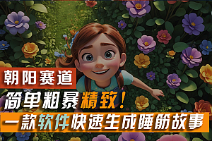 【第10864期】软件5分钟一条爆款睡筋故事,简单粗暴精致!