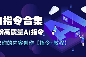【第10957期】最新AI指令合集,一份高质量Ai指令,解决你的内容创作