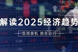 【第12003期】解读2025经济趋势、美股、A港股等资产前景判断,助您抢先布局未来投资