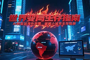 【第13179期】付费文章《世界变局生存指南,AI转型加海外突围,破解小城市生存陷阱》