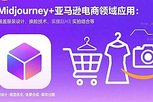 【第13483期】Midjourney+电商领域商业应用:涵盖服装设计、换脸技术、实拍结合等