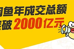 【勇锶1921期】龟课·闲鱼无货源电商课程第19期:操作好一天出几单,赚个几百块钱