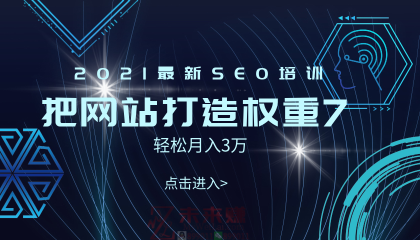 【第2493期】2021最新SEO培训：手把手教你把网站打造权重7，轻松月入3万（无水印）-勇锶商机网