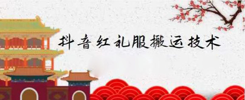 【副业项目2706期】抖音红礼服搬运技术，最近很火的搬运方法，外面收大几百-掘金计划