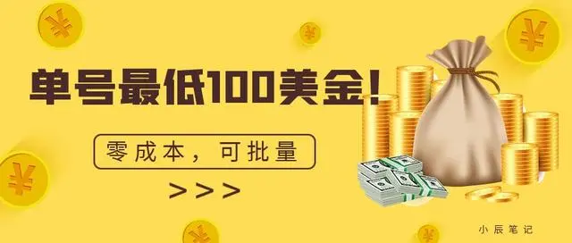 【第7044期】单号最低100美金，零成本，小白无脑操作-勇锶商机网