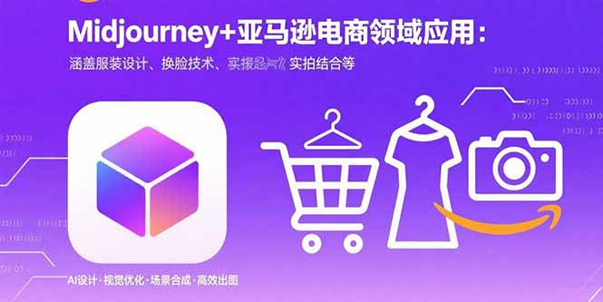 【第13483期】Midjourney+电商领域商业应用：涵盖服装设计、换脸技术、实拍结合等-吸亿欧创业网