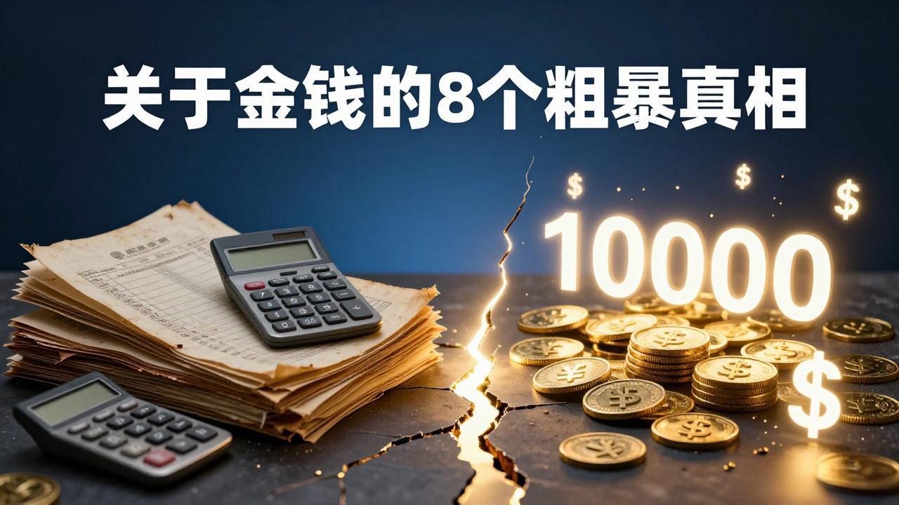 关于金钱的8个粗暴真相,彻底重塑你的赚钱思维与财富认知